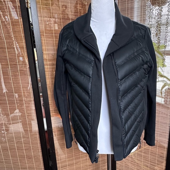 Nike Black Puffer/Sweatshirt Jacket S - Picture 1 of 4